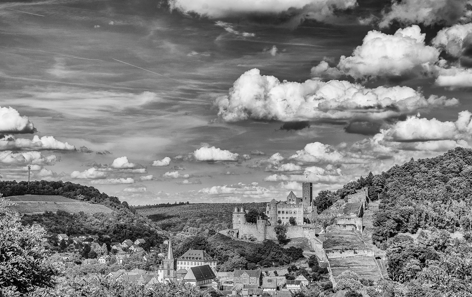 wegen der herrlichen Wolken mal in SW