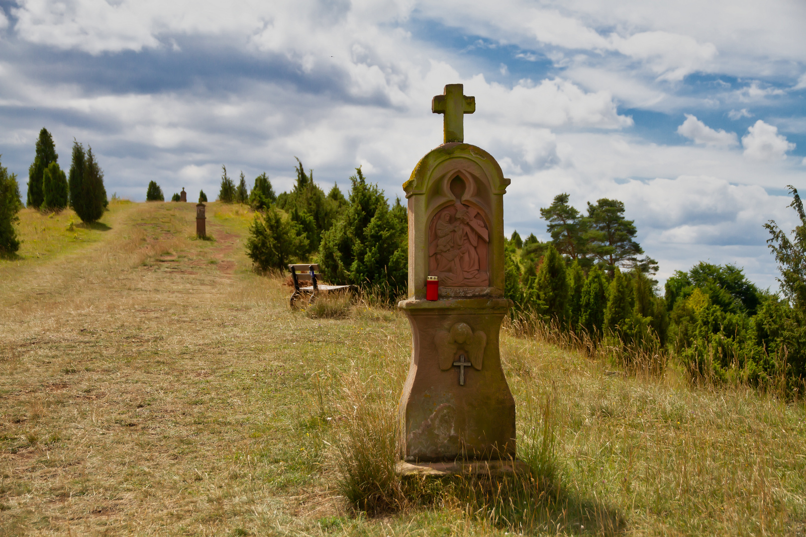 Wegkreuze auf dem Kalvarienberg