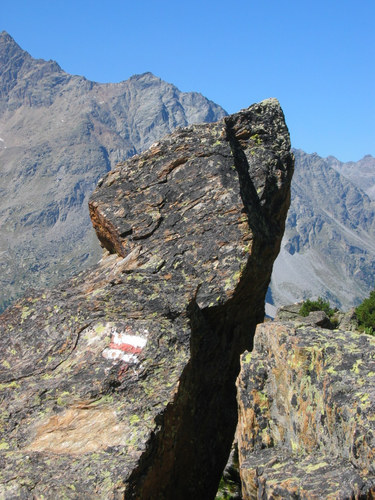 Wegmarkierung in der Schweiz