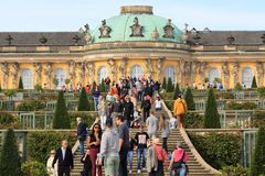 Wegweisende Touristen...