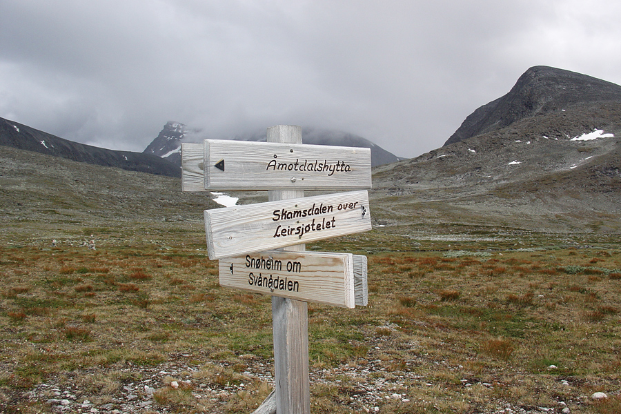 Wegweiser, am Rundweg