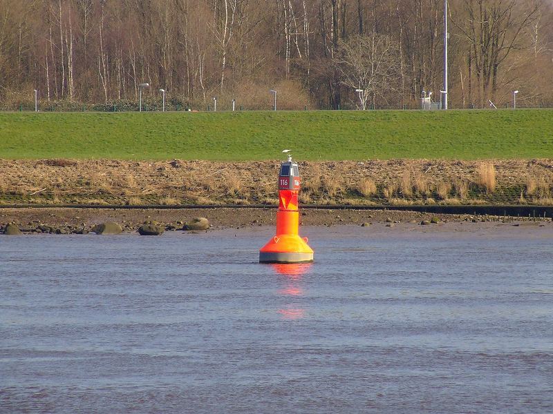 Wegweiser für Schiffe