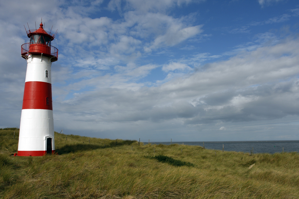 Wegweiser Ostellenbogen Leuchtturm Auf Sylt Foto Bild Landschaft Meer Strand Dunen Bilder Auf Fotocommunity