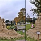 Wegweiser zum Sandskulpturenfestival