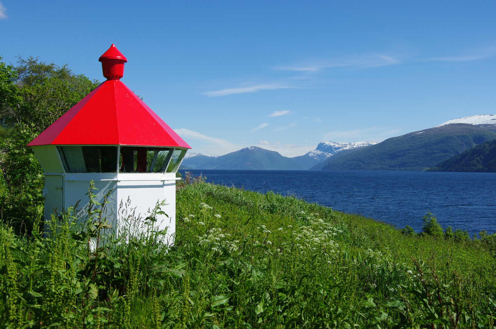 Wegweisung am Nordfjord