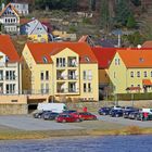 Wehlen an der Elbe war am 03.01. 2022 am Mittag eine herrliche "Sonnenterasse"...