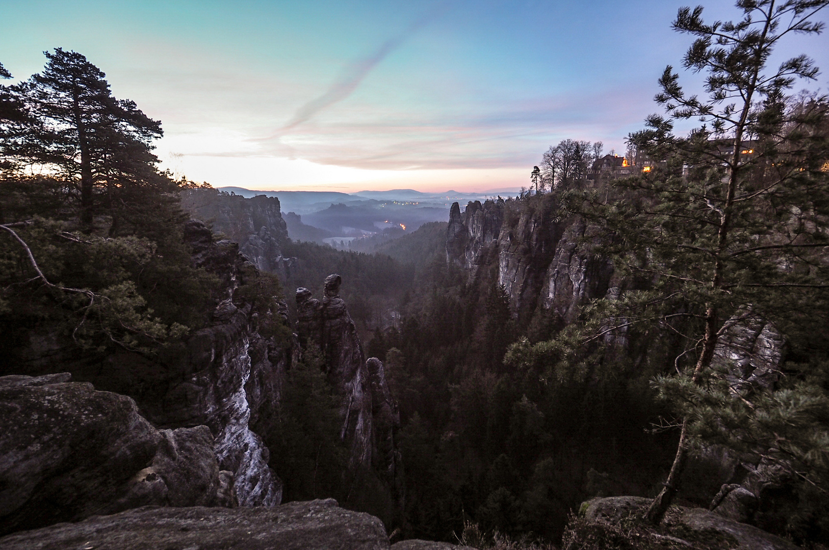 Wehlgrund im Morgenlicht 