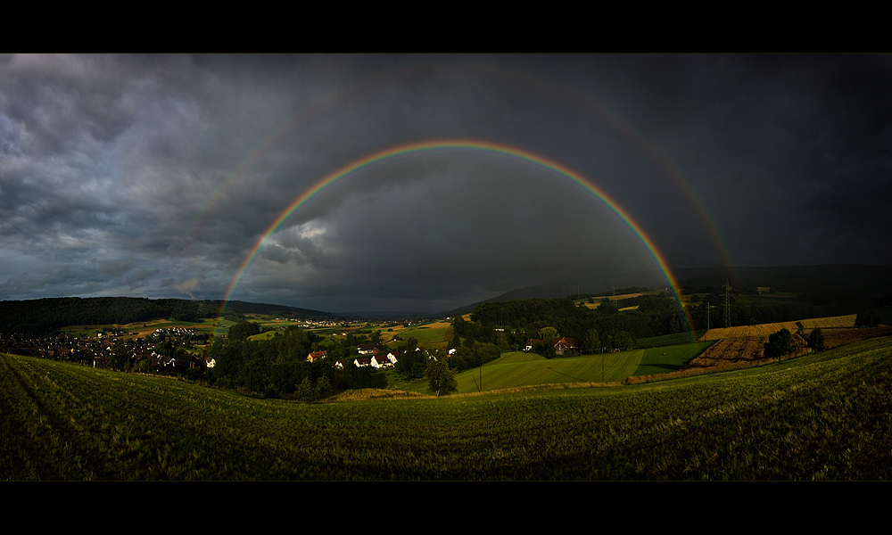 Wehntaler Regenbogen-Panorama