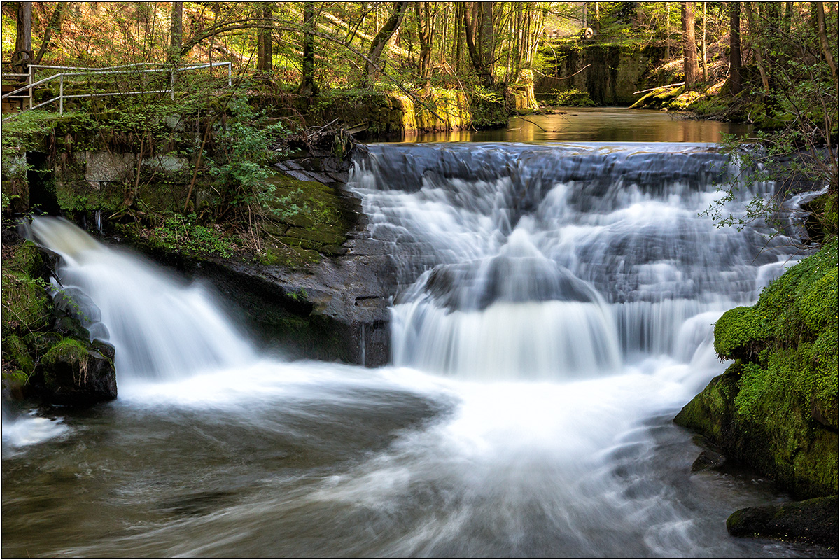 Wehr an der Lochmühle/Lohmen