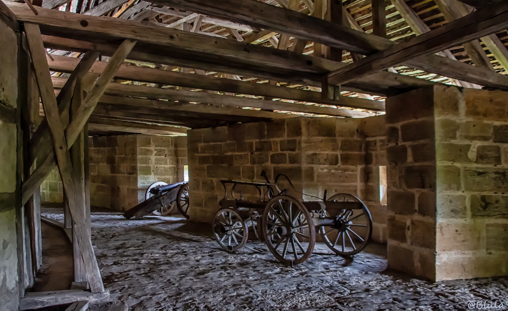 Wehrgang der Spitalbastei in Rothenburg o.d.T.