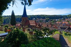 Wehrkirche Dörrenbach - Rückansicht