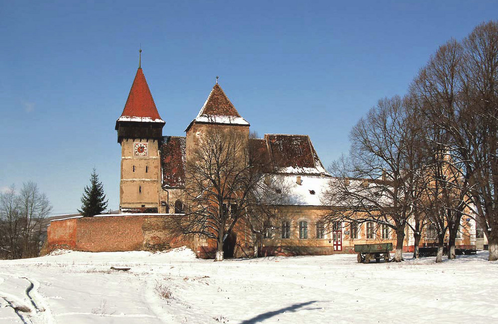 Wehrkirche in Bratei