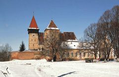 Wehrkirche in Bratei