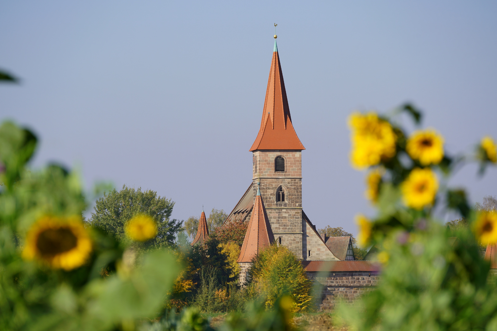 Wehrkirche in Kraftshof 