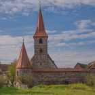 Wehrkirche in Kraftshof im Knoblauchsland bei Nürnberg