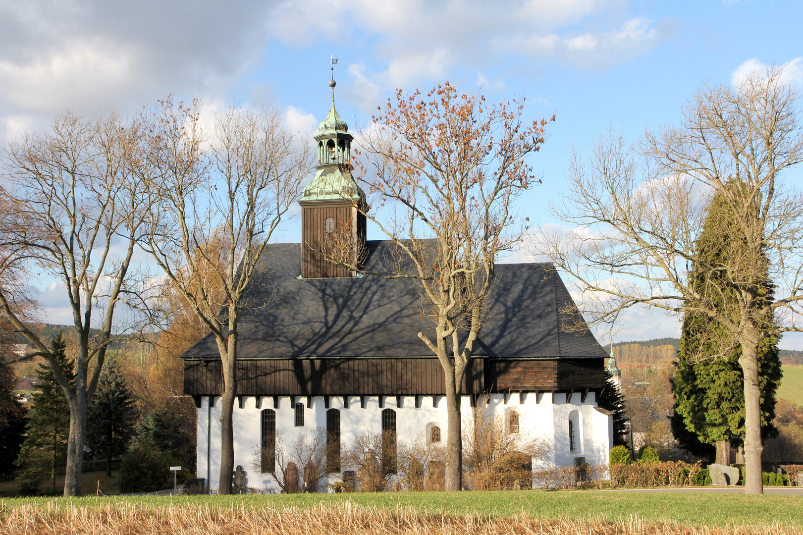 Wehrkirche in Lauterbach (Erzgebirge)