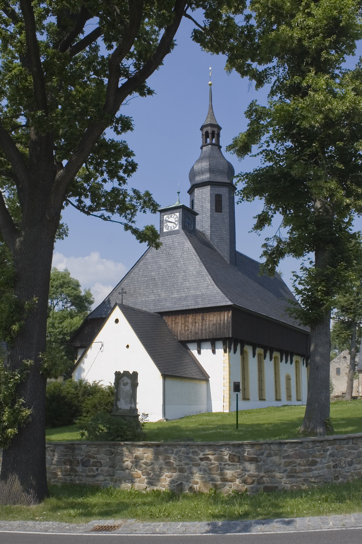 Wehrkirche in Mittelsaida