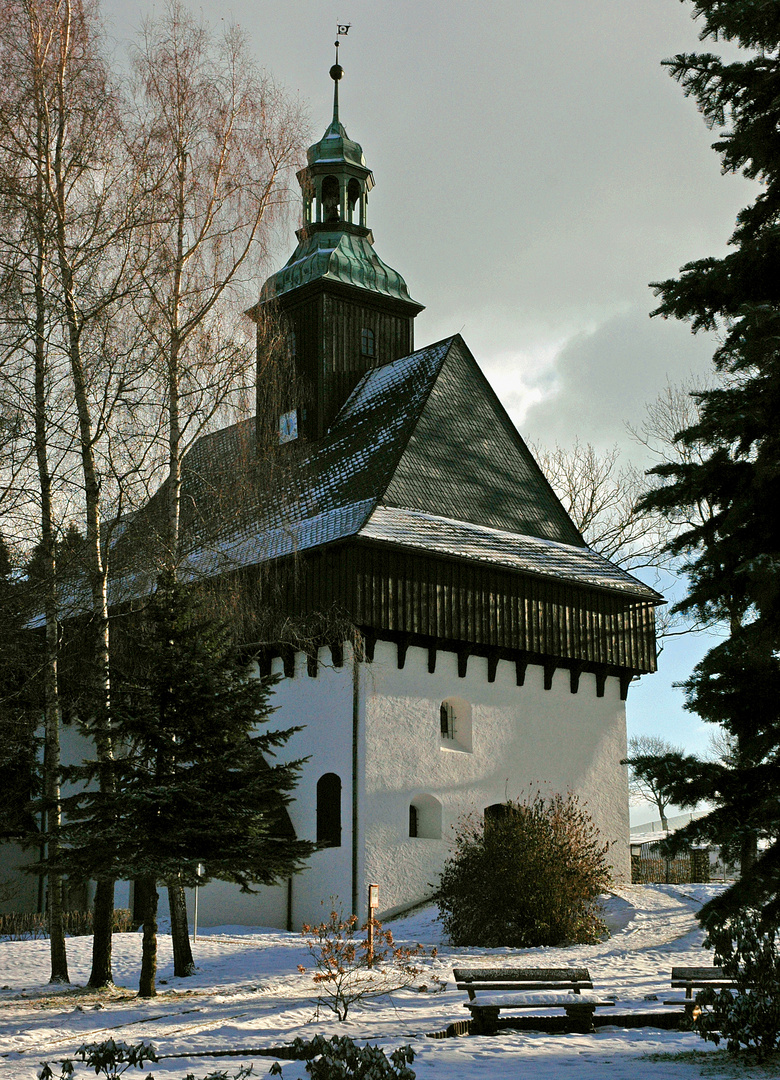 Wehrkirche Lauterbach  im Erzgebirge