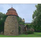 Wehrturm mit Stadtmauer von Weismain