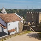 Wehrturm und Kirche in Obidos