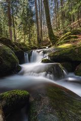 Weich-Fliessende Gertelbacher Wasserfälle