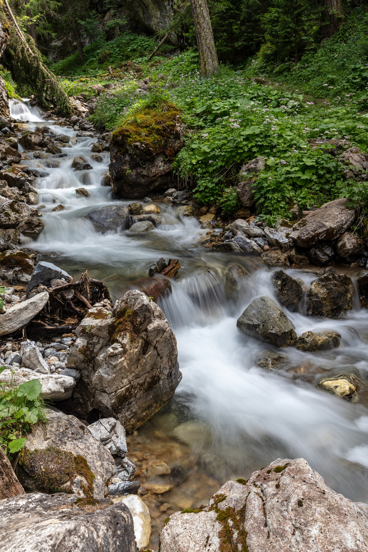 weich und fließend, mit ND 1000