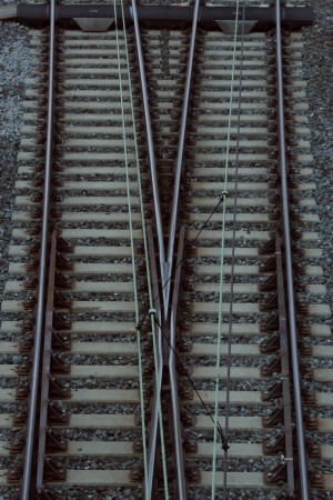 Weiche am Bahnhof Bamberg