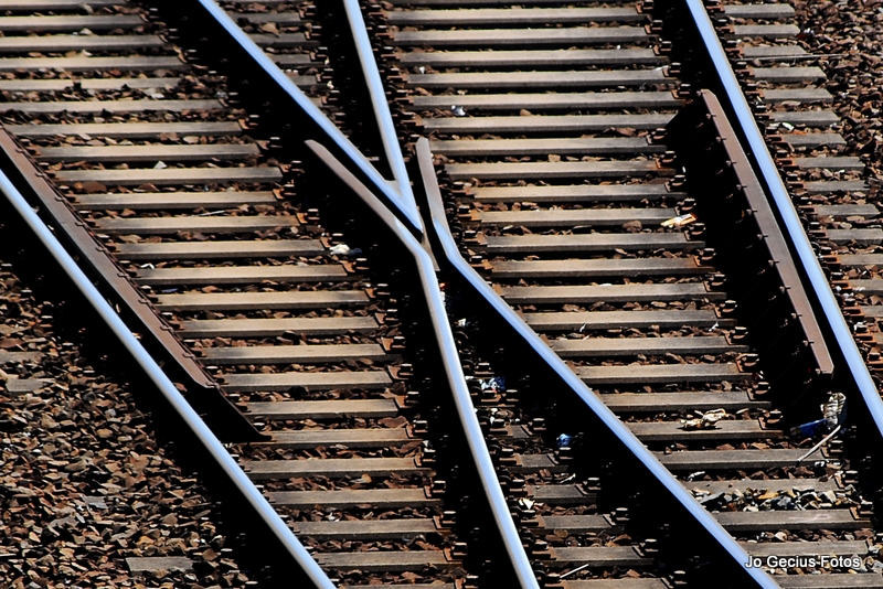 Weiche von der Bahn