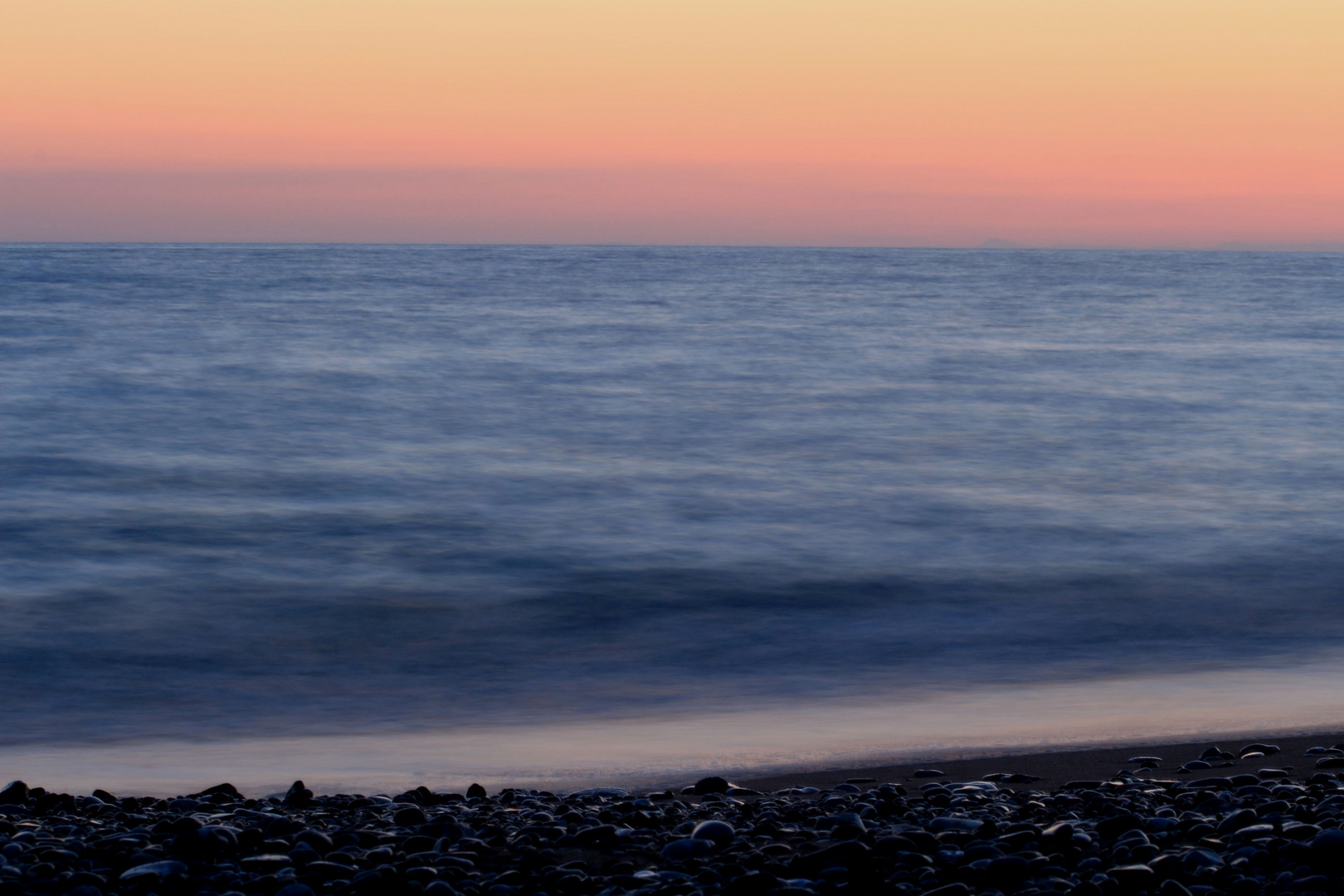 weicher Sonnenuntergang