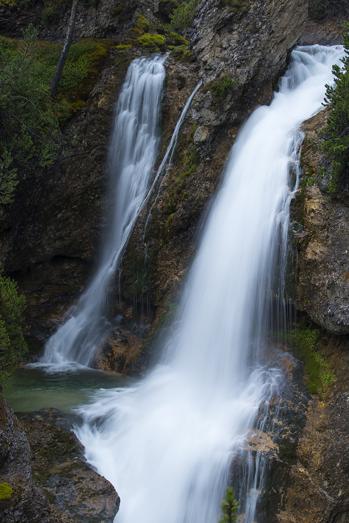 Weicher Wasserfall im Fanestal