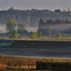 Weiches gütiges Morgenlicht auf der Fahrt