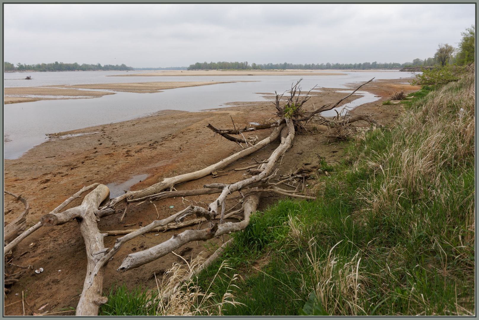 Weichsel (Vistula) Höhe Otwock