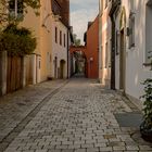 Weiden Altstadt hinter der Stadtmauer