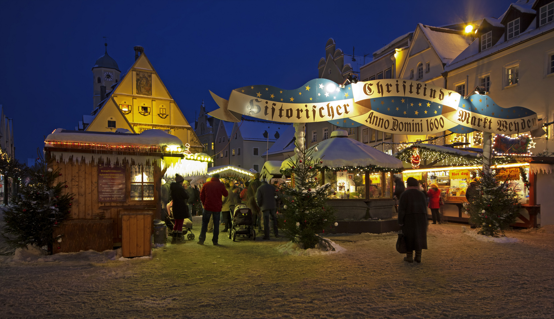 Weiden Christkindlmarkt Foto & Bild architektur, architektur bei
