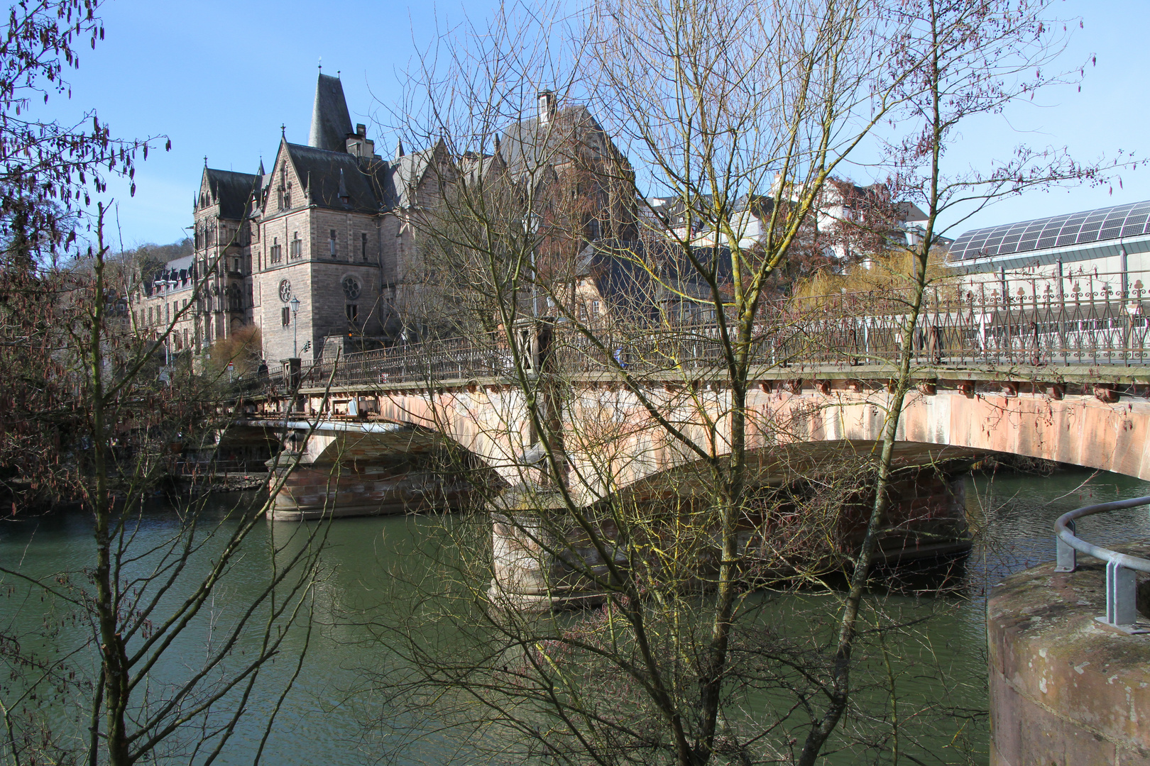 Weidenhäuser Brücke in Marburg