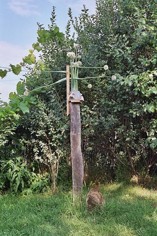 Weidepfostenprojekt 1 (Gartenart)