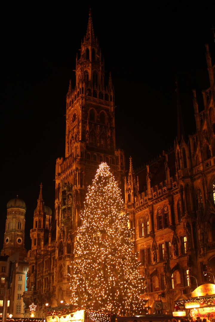 Weihanchtsbaum Marienplatz