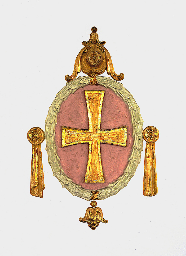 Weihekreuz, auch Apostelkreuz oder Konsekrationskreuz 
