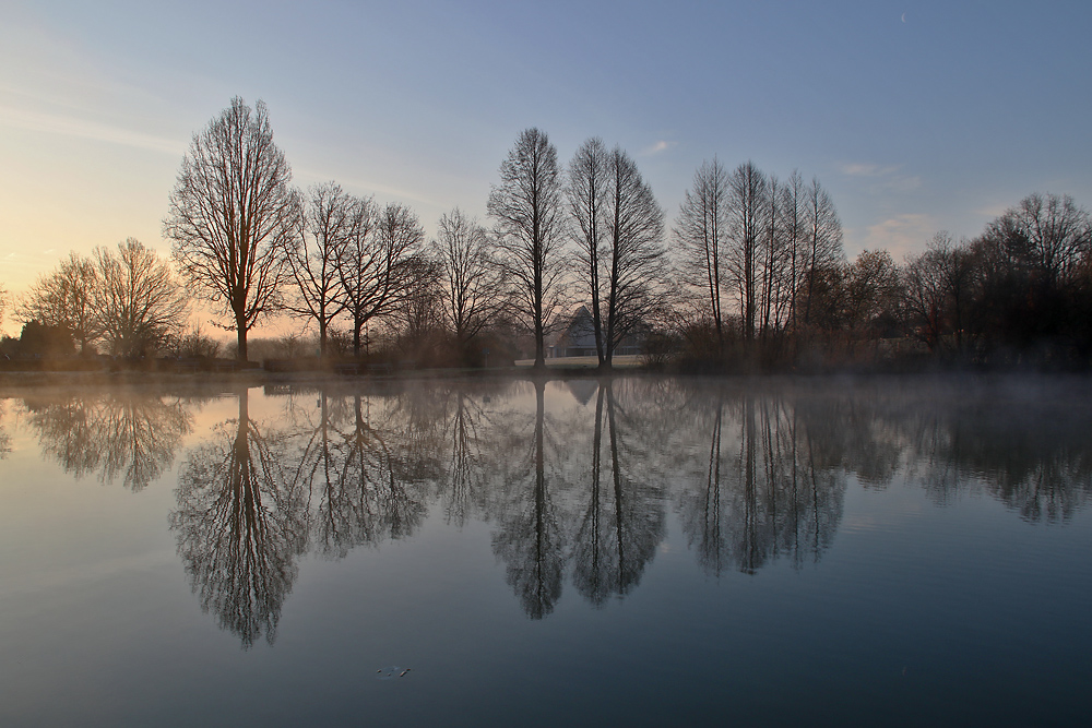 Weiher am Morgen