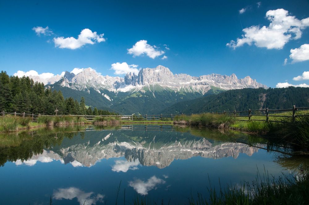 Weiher in den Dolomiten