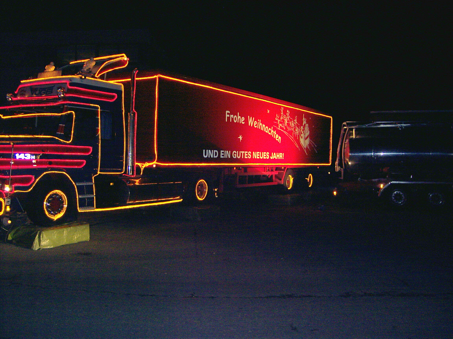 weihnachs truck