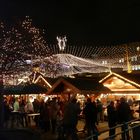 Weihnachsmarkt auf dem Kennedyplatz in Essen