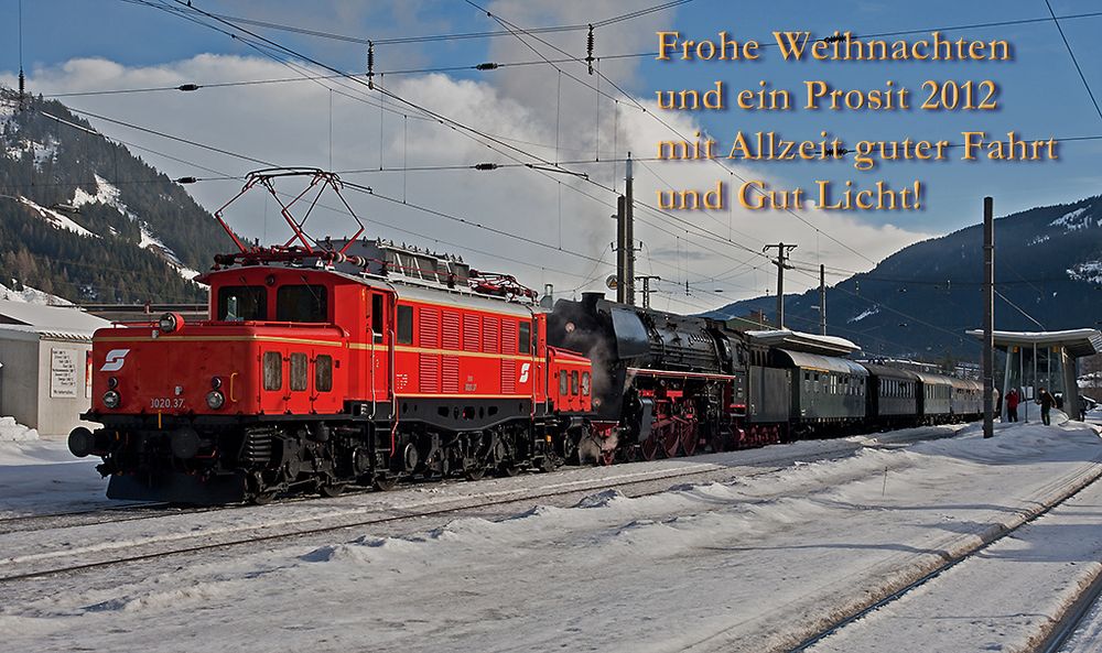 Weihnachstwünsche von rail66