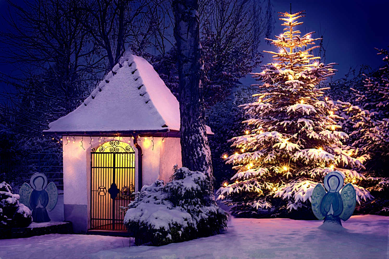 Weihnachten im Schnee Ansehen: Ein Märchen aus Weiß und Licht