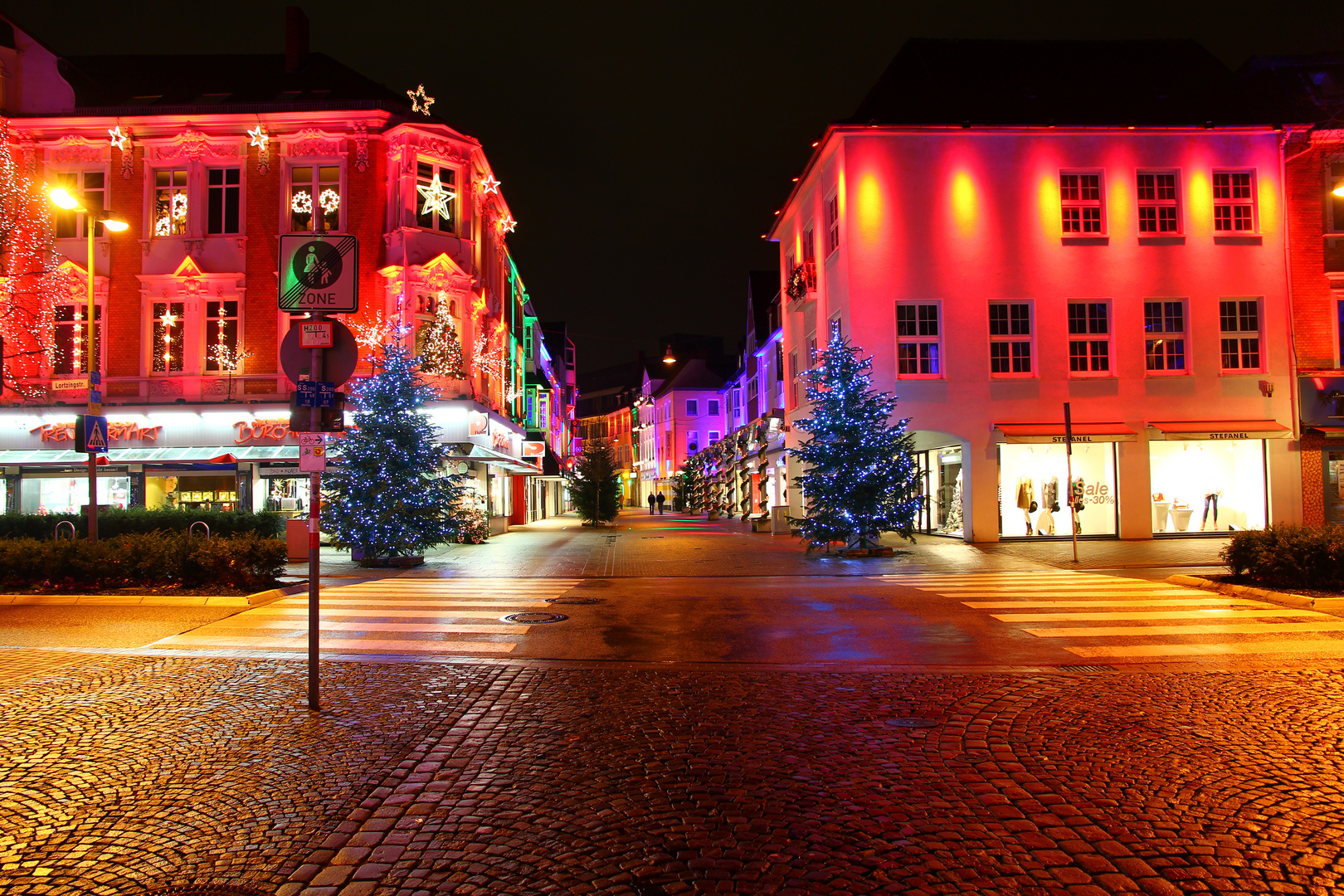 Weihnacht in der City - nach dem Konsumrausch