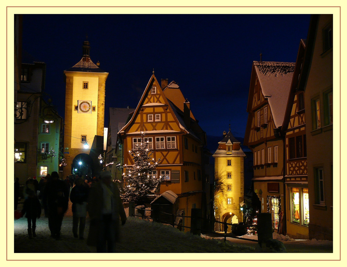 Weihnacht in Rothenburg