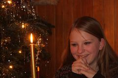 Weihnachten '08 - Meine Nichte Annika ...