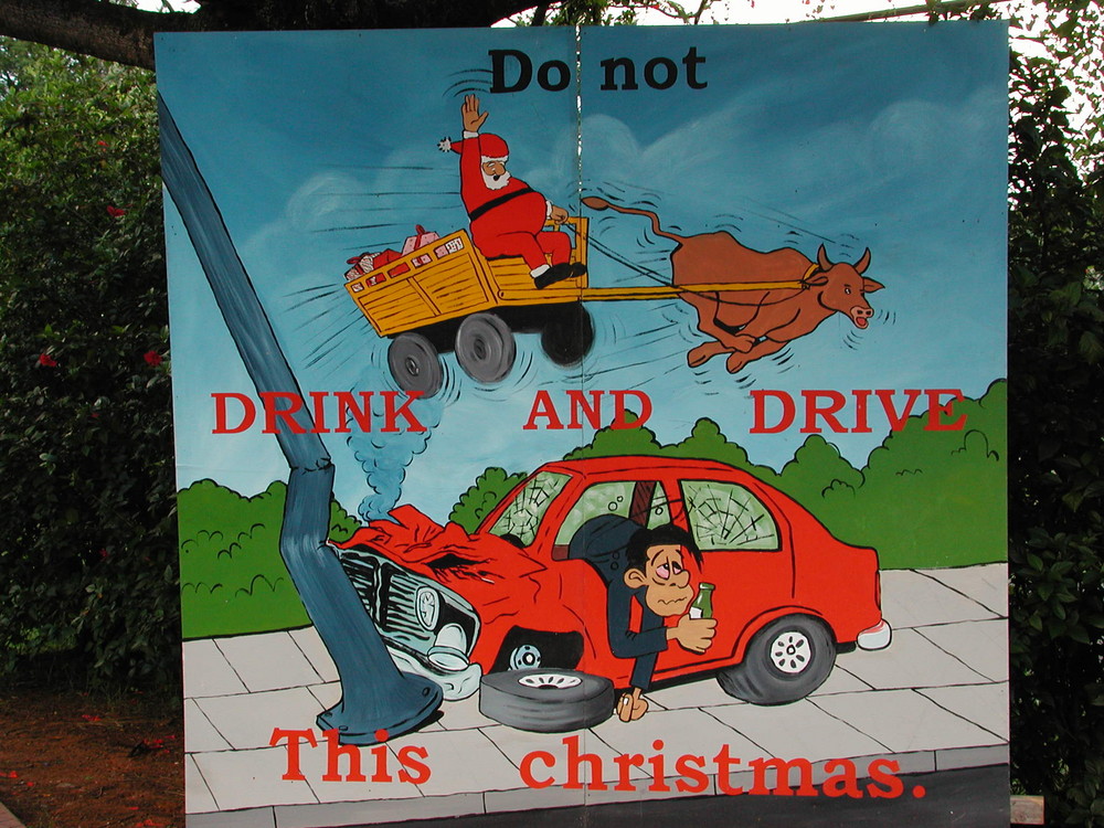 Weihnachten 2 ("Do not drink and drive")