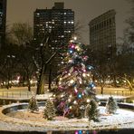 Weihnachten 2008 im Madison Square Park...