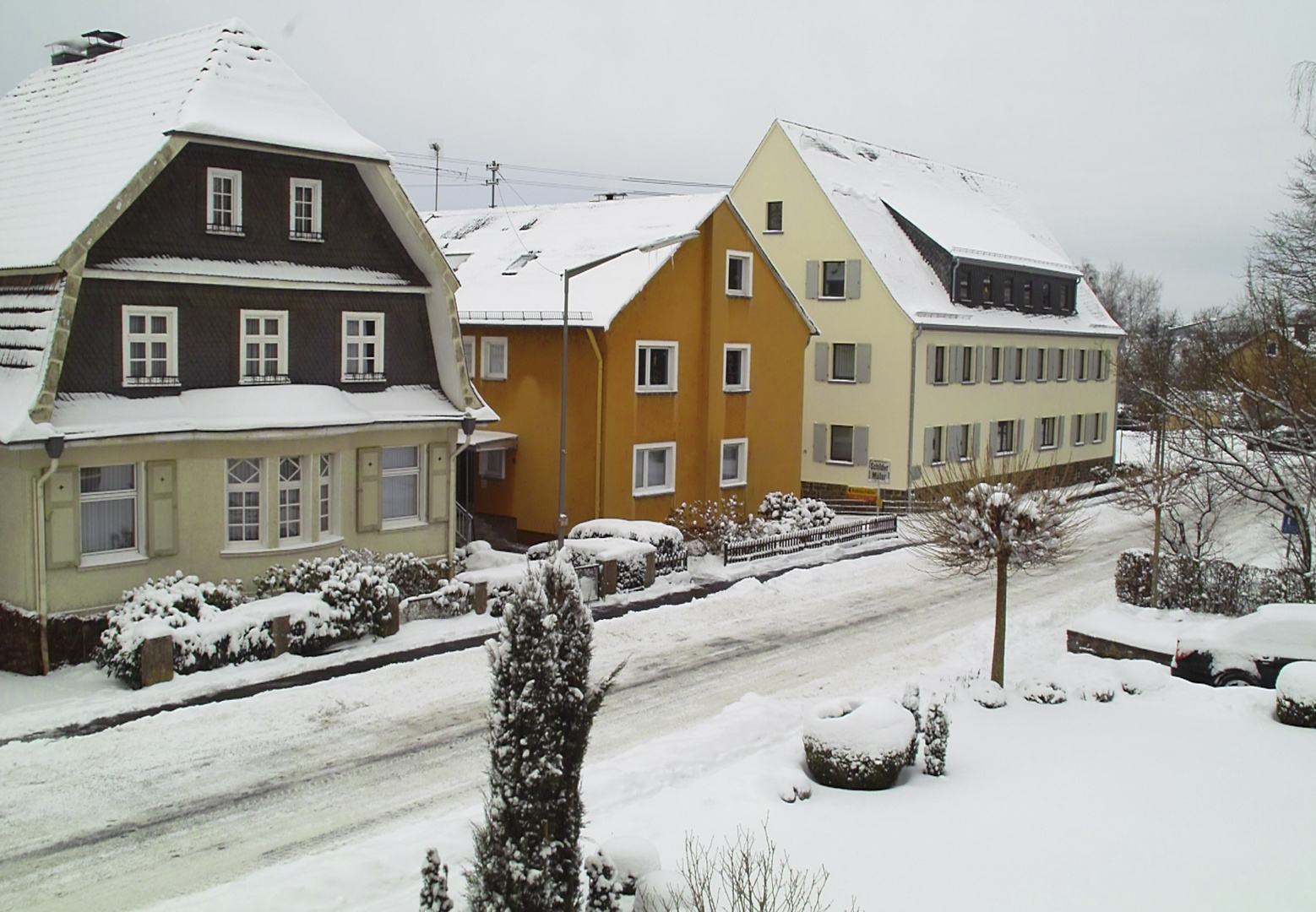 Weihnachten 2010, da gab es Schnee